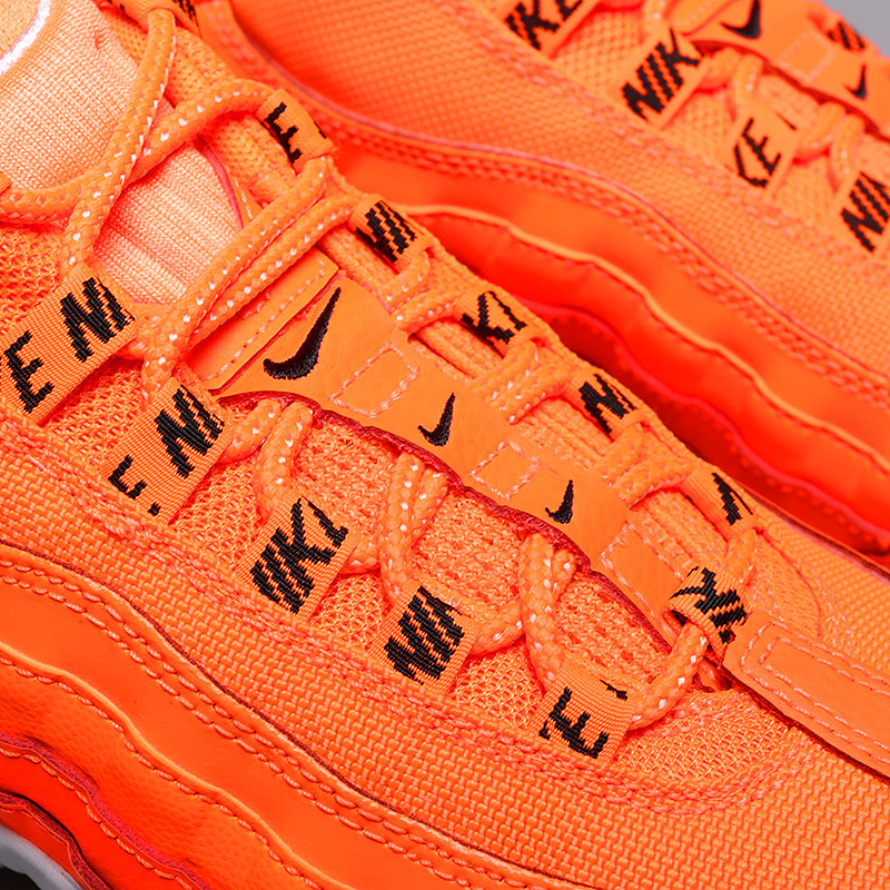 мужские оранжевые кроссовки Nike Air Max 95 PRM 538416-801 - цена, описание, фото 3